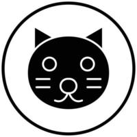 Cat Icon Style vector