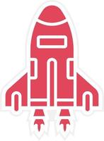 Spacecraft Icon Style vector