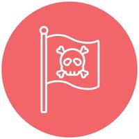 Jolly Roger Icon Style vector