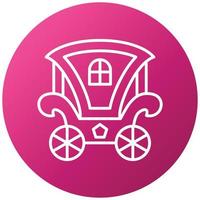 Carriage Icon Style vector