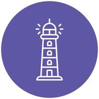 Lighthouse Icon Style vector