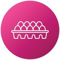 Eggs Icon Style vector