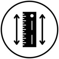 Ruler Icon Style vector