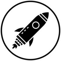 Rocket Icon Style vector