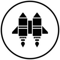 Jetpack Icon Style vector