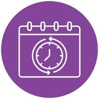 Routine Icon Style vector