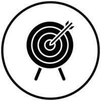 Dartboard Icon Style vector