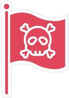 Jolly Roger Icon Style vector