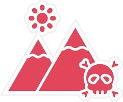 Skull Island Icon Style vector