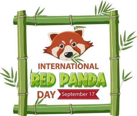 International Red Panda Day On September 17