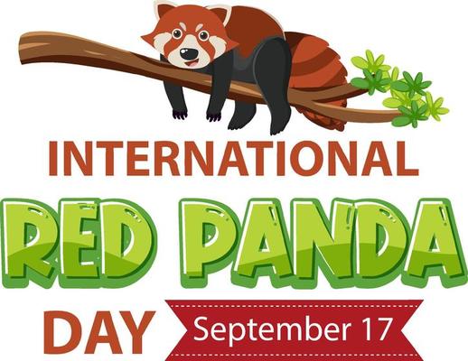 International Red Panda Day On September 17