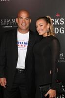 LOS ANGELES, OCT 24 -  Tito Ortiz, Amber Nicole Miller at the Hacksaw Ridge Screening at Samuel Goldwyn Theater on October 24, 2016 in Beverly Hills, CA photo