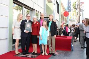 LOS ANGELES, OCT 14 -  Hal David, Family at the Ceremony to Bestow a Star on the Hollywood Walk of Fame for Hal David at the Musicians Institute on October 14, 2011 in Los Angelees, CA photo