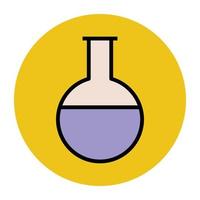 Chemical Flask Concepts vector