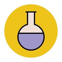 Chemical Flask Concepts vector