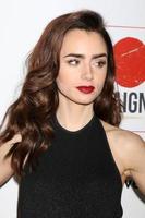 LOS ANGELES, NOV 5 -  Lily Collins at the 10th Annual GO Campaign Gala at the Manuela at Hauser Wirth and Schimmel on November 5, 2016 in Los Angeles, CA photo