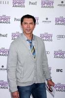 LOS ANGELES, FEB 25 -  Lou Diamond Phillips arrives at the 2012 Film Independent Spirit Awards at the Beach on February 25, 2012 in Santa Monica, CA photo