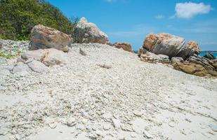 Beautiful scenery view of unknown island in Tasman sea of Arnhem land, Northern Territory state of Australia. photo