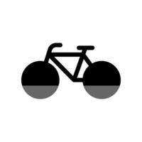 ilustración vectorial gráfico del icono de la bicicleta vector