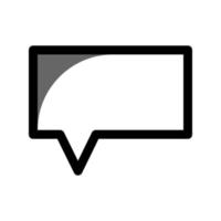 Illustration Vector Graphic of Bubble Speech icon