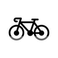 ilustración vectorial gráfico del icono de la bicicleta vector