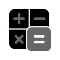 Illustration Vector graphic of calculator icon design