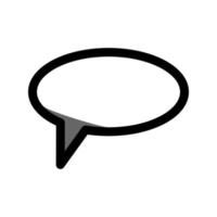 Illustration Vector Graphic of Bubble Speech icon