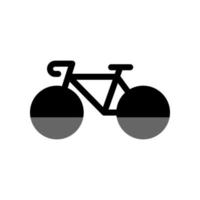 ilustración vectorial gráfico del icono de la bicicleta vector