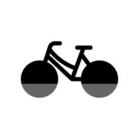 ilustración vectorial gráfico del icono de la bicicleta vector