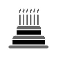 Illustration Vector Graphic of Birthday Cake icon