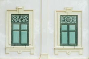 traditional thai style window photo