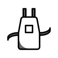 Illustration Vector graphic of Apron Icon Design