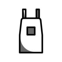 Illustration Vector graphic of Apron Icon Design