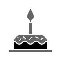 Illustration Vector Graphic of Birthday Cake icon