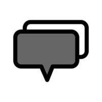 Illustration Vector Graphic of Bubble Speech icon