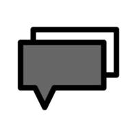 Illustration Vector Graphic of Bubble Speech icon