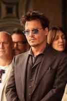 LOS ANGELES, JUN 24 -  Johnny Depp at the Jerry Bruckheimer Star on the Hollywood Walk of Fame at the El Capitan Theater on June 24, 2013 in Los Angeles, CA photo