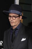 LOS ANGELES, FEB 12 -  Johnny Depp at the 3 Days to Kill LA Premiere at ArcLight Hollywood Theaters on February 12, 2014 in Los Angeles, CA photo