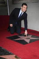 LOS ANGELES -JAN 25 -  Jimmy Kimmel at the Hollywood Walk of Fame ceremony for Jimmy Kimmel at Hollywood Boulevard, near Highland on January 25, 2013 in Los Angeles, CA. photo