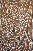 patrón de textura de bambú foto