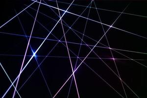 Intersecting glowing laser  security  beams on a dark background.Art design shine light ray.Laser field. vector