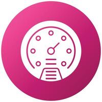 Speedometer Icon Style vector