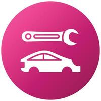 Car Body Repair Icon Style vector