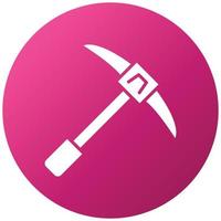 Pickaxe Icon Style vector