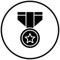 Army Medal Icon Style vector