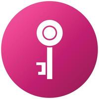 House Key Icon Style vector