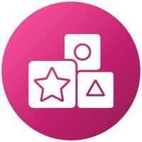 Toy Icon Style vector