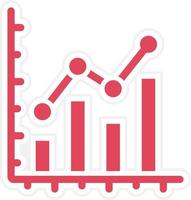 Graph Icon Style vector