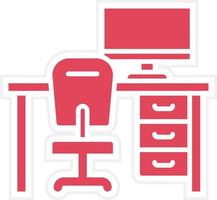 Workplace Icon Style vector