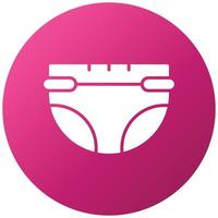 Diaper Icon Style vector